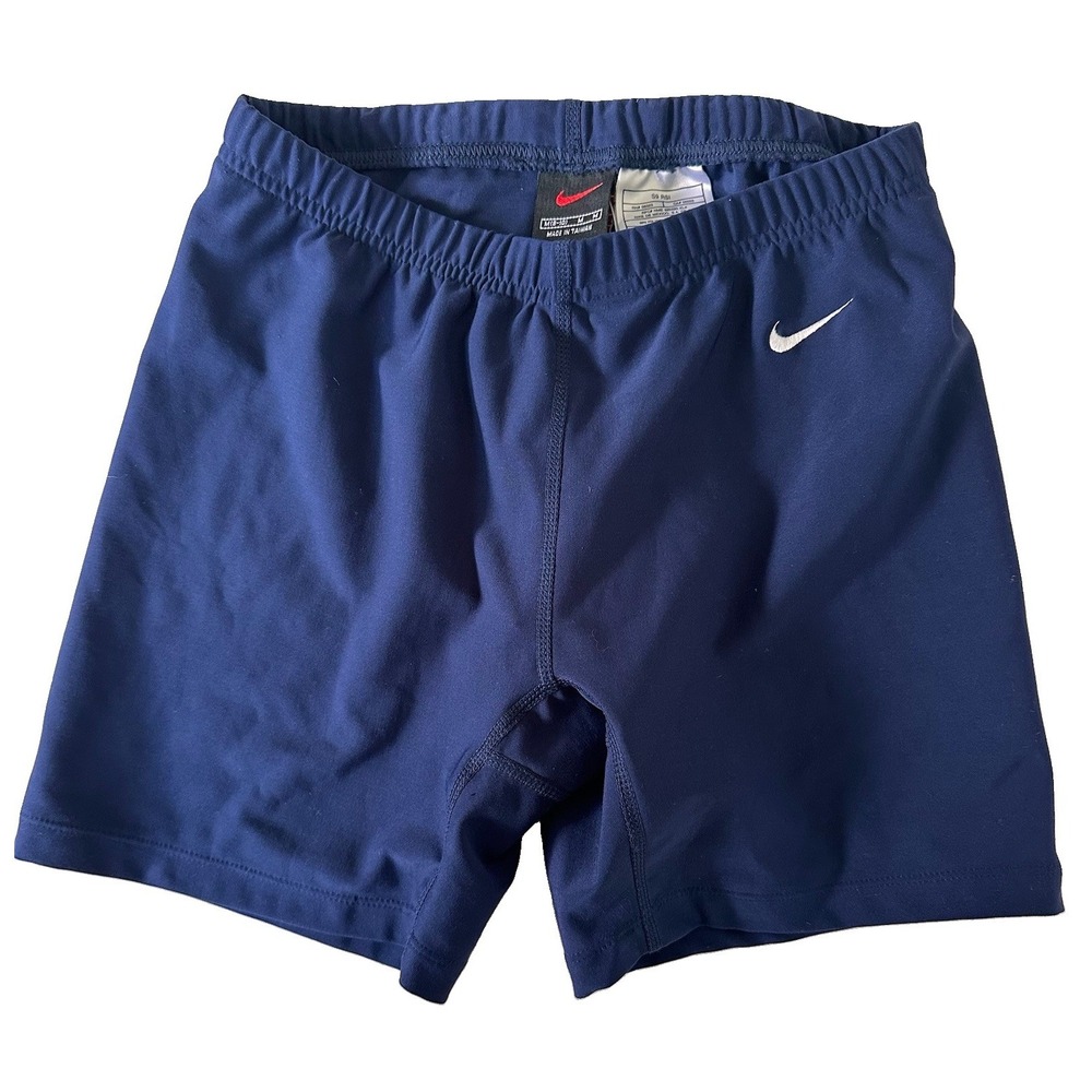 Nike Compression Dri-fit Shorts Women's Navy New with Tags Size Medium (8-10)